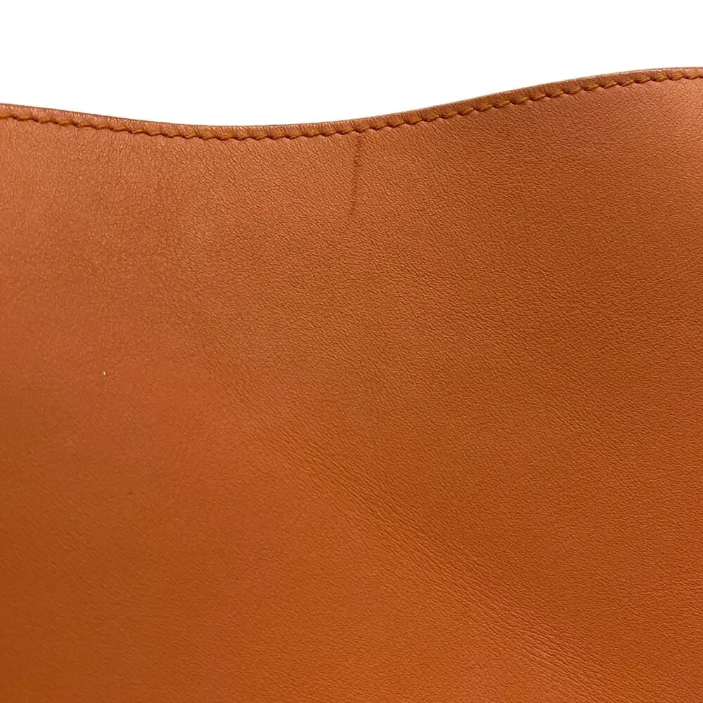 Hermès Valparaiso MM Handbag Toile chevron Leather